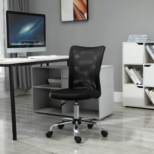Scaun de Birou Ergonomic Rotativ cu 5 Roti Inaltime Ajustabila - Img 2
