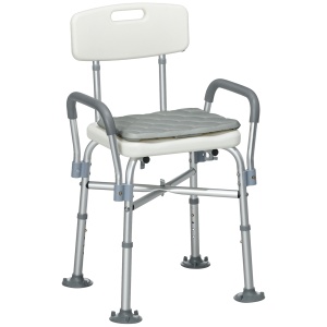 Scaun Dus – Aluminiu Reglabil, Spatar & Perna Captusita