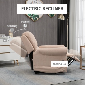 Scaun Electric cu Ridicare & Inclinare pentru Varstnici – Telecomanda Inclusa - Img 5