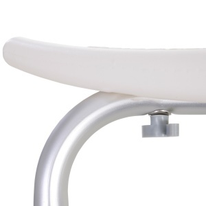 scaun pentru dus, antialunecare, 50x36x39.5-56.5cm - Img 8