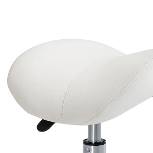 scaun pentru salon, tip sa 52×53×49-61cm, crem - Img 8