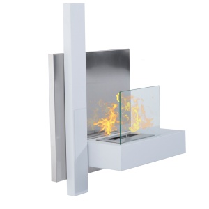 Șemineu pe Bioetanol din Inox Rezervor 1.5LT, 75 x 22 x 63cm