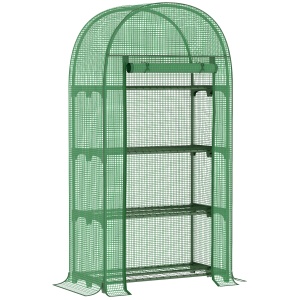 sera de gradina, 80x49x160cm, verde - Img 1