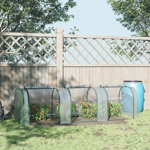 Sera Tunel PVC & Otel – 295×100×80 cm, Cu Usi Fermoar - Img 2