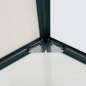 Sera Walk-In Aluminiu & Policarbonat – Ventilatie si Jgheab - Img 8