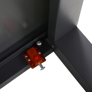 Set de Gradina din Aluminiu 7 Piese cu Masa Dreptunghiulara Extensibila si 6 Scaune de Exterior cu Sezuta din Plasa Respirabila, Gri - Img 8