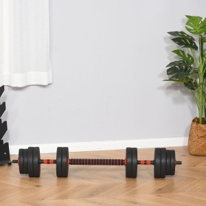 Set Gantere/Haltera 25 kg cu 12 discuri reglabile - Img 2