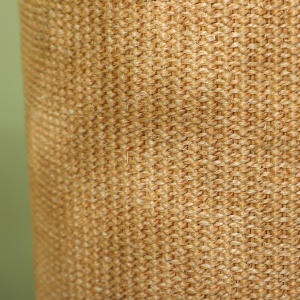 Stâlp de Zgâriat pentru Pisici cu 2 Niveluri, Înveliș din Sisal și Paturi din Pluș, Ø35x60 cm, Maro - Img 9