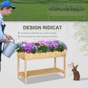 suport raft pentru plante, 8 grilaje, 120x60x81 cm - Img 6