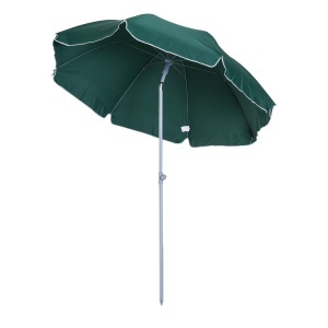Umbrela de Gradina cu acoperis inclinabil, Φ220cm Culoare verde Inchis - Img 1