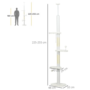 Zgârietoare Reglabilă cu Sfoară Albă - Img 3
