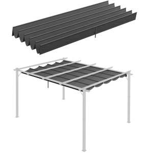 Acoperis Retractabil Pergola 4×3 m – Copertina Textila Rezerva - Img 1
