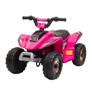 ATV Electric Copii – 6V, 3-5 Ani, Roz