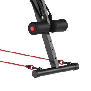 Bancă Sit‑Up Pliabilă cu Înălțime Reglabilă pentru Casă, Birou și Sală, Antrenament Abdomen & Fitness - Img 9