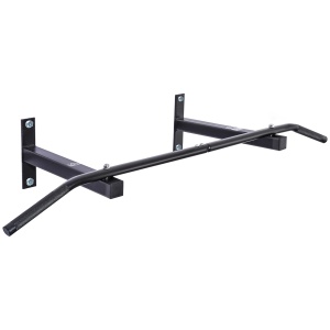 Bara Flotari la Perete Profesionala cu Schelet in Otel, 116 x 43 x 20cm, Negru - Img 1