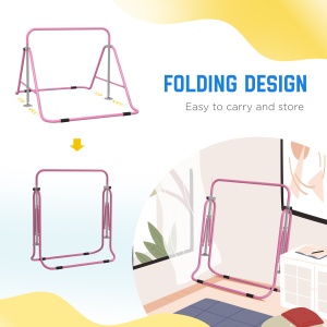 Bara Tractiuni Pliabila Copii – Otel Reglabil 148×105×88 cm - Img 6