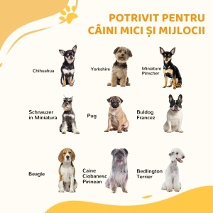 Barieră pentru câini cu 4 șuruburi reglabile și bandă adezivă, din metal și plastic, 74-100x76 cm, negru - Img 4