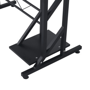 birou calculator, cu suport glisant,90x50x95 cm - Img 7