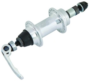 BUTUC SPATE - ALUMINIU Gauri: 36 - Argintiu Lungime QR: 148.5mm - Ax: 10mm Cale rulare: Bile de