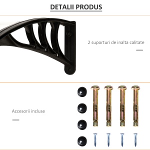 Copertina 100×80 cm – Policarbonat Anti-UV pentru Usi si Ferestre - Img 5