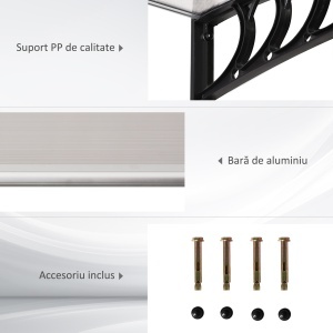 Copertina Exterior Curbata – Cu Panouri din Policarbonat - Img 5