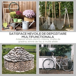 Copertina Garaj 2,8×2,4 m – Protectie Auto, Moto, Biciclete - Img 7