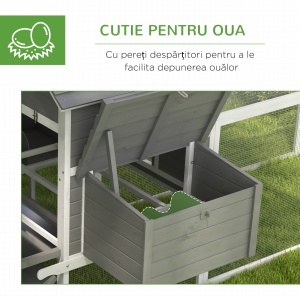 Cotet Gaini Exterior – 310×150×150 cm, Cu Rampa & Zona imprejmuita - Img 6