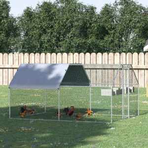 cotet tip cusca, cu plasa din plastic 280x380x195cm - Img 9