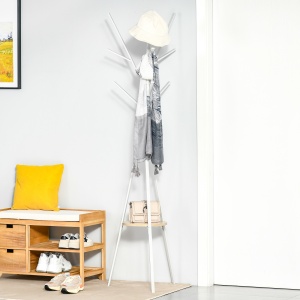 Cuier Pom – Otel Alb, Design Modern pentru Hol - Img 2