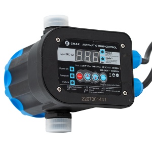 Dispozitiv de control al presiunii 2,2kW - 220-240V - EPC-12 cu afisaj digital si reglarea limitelor Gmax