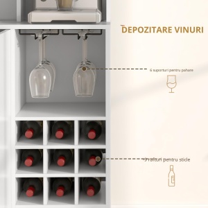 Dulap Bucatarie Multifunctional – Depozit Vin, Blat & Rafturi Sticla - Img 6
