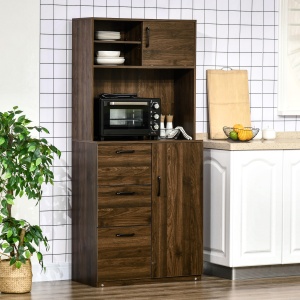 Dulap Modern – Lemn cu 3 Sertare & Dulapioare - Img 2