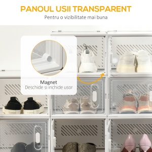 Dulap Pantofi Modular – 18 Cuburi cu Ventilatie - Img 6