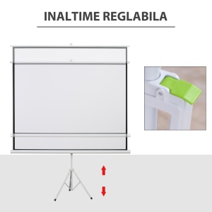 Ecran Proiectie 100” – Format 4:3 cu Trepied - Img 5