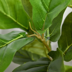 Ficus Artificial 130 cm de Interior si Exterior, Planta Artificiala cu efect Realist cu 78 de Frunze - Img 7