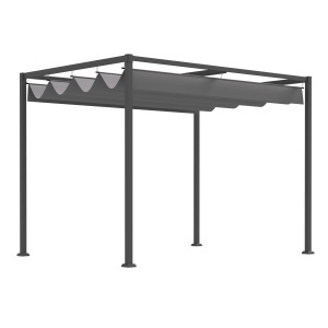 Foisor Pergola 298×213×222 cm – Pergola cu Panza Glisanta pentru Exterior - Img 1