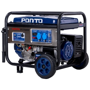 Generator pe benzina 6,5kW-27A Ponto 7500Е XD