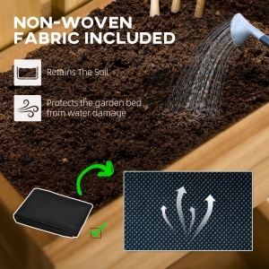 Jardiniera Lemn Exterior – Verticala cu 3 Ghivece Detasabile - Img 6
