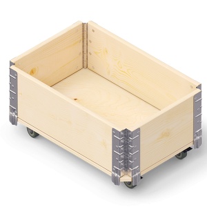 Lada pentru plante si flori 60x40x28 cm din lemn Upyard