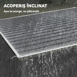 Magazie Metalică Galvanizată 7 x 5ft, cu Ușă Glisantă - Img 7