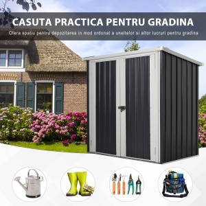 Magazie Otel 147×86×134 cm – Cu Usi Duble si Sistem Blocare - Img 6