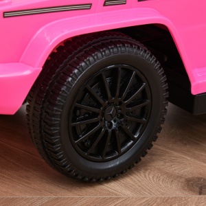 Mașină Jucărie pentru Copii cu Acoperiș Mercedes-Benz G350 Roz - Img 9