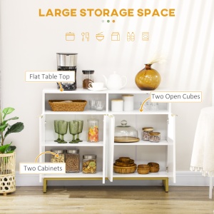 Mobilier de baie cu dulap si sertar, mobilier de baie modern cu etajera reglabila, 60x30x120cm, alb - Img 4