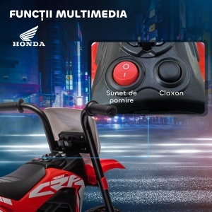 Motocicleta Electrica Copii – Honda CRF450RL 6V cu Licenta - Img 5