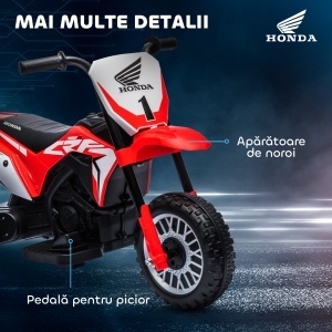 Motocicleta Electrica Copii – Honda CRF450RL 6V cu Licenta - Img 7