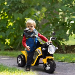 Motocicleta Electrica pentru Copii 3 Roti Lumini Sunete Baterie 6V Viteza 2km/h - Img 2