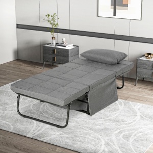 Pat Pliabil 4‑in‑1 – Spatar Reglabil 5 Nivele, 188×75×38 cm - Img 8