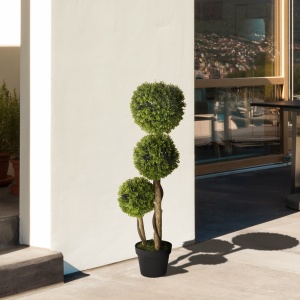 Planta Artificiala Buxus Sferic – Ghiveci Decor Interior & Exterior - Img 7