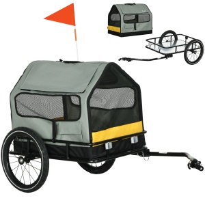 Remorca pentru Biciclete 3 in 1 pentru Caini, Transport - Img 1