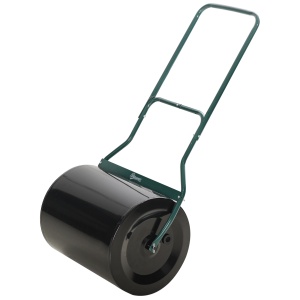 Rola de Gradina din Metal Negru Rezervor 60 L Φ50 cm - Img 1